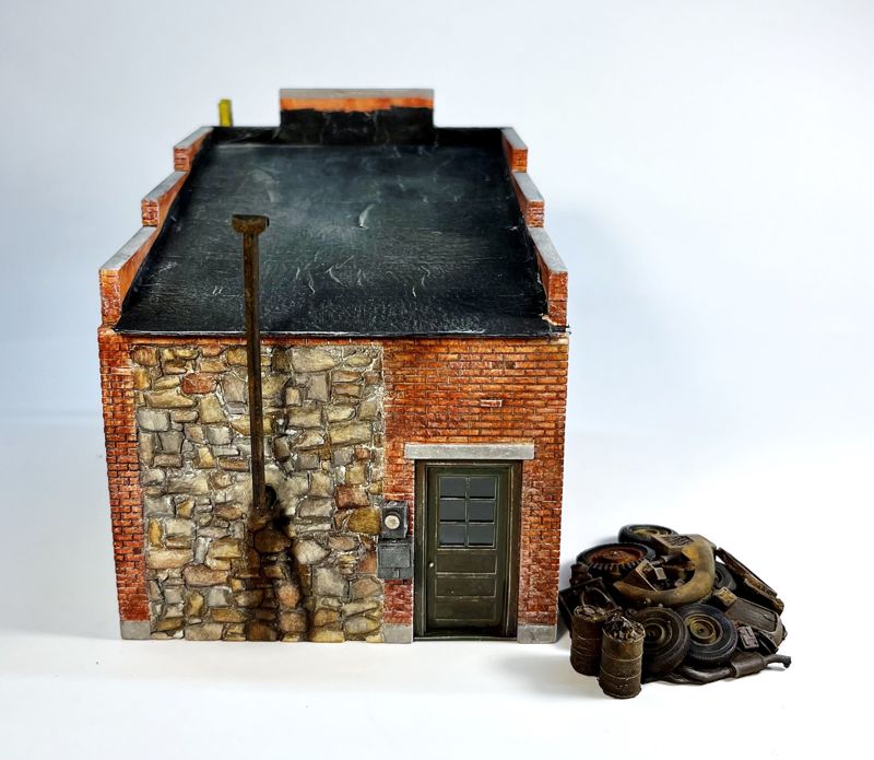 O/On30 148 Scale Jones Brothers Garage